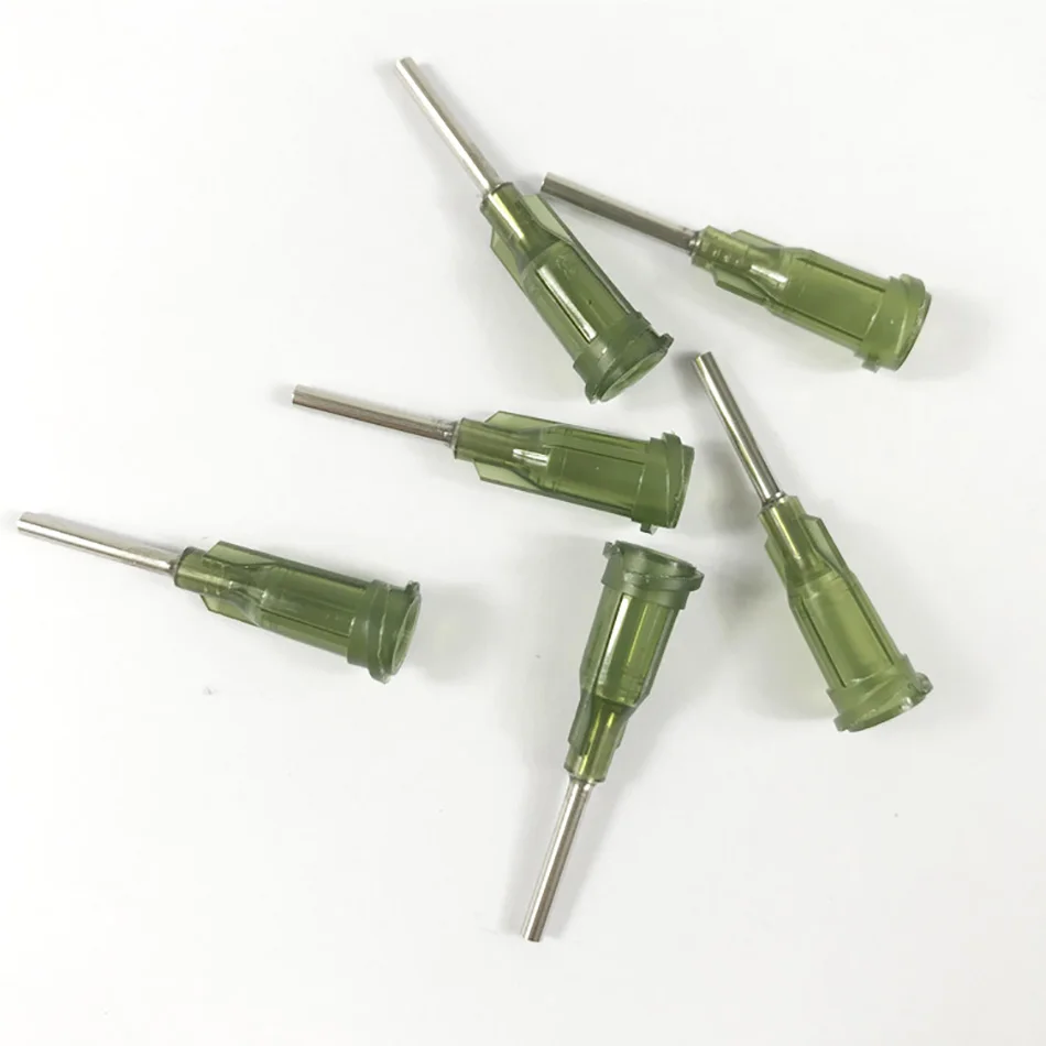 50pcs 14G-34G Blunt Tip Dispensing Needles For Industrial Syringe Dispenser — view 4