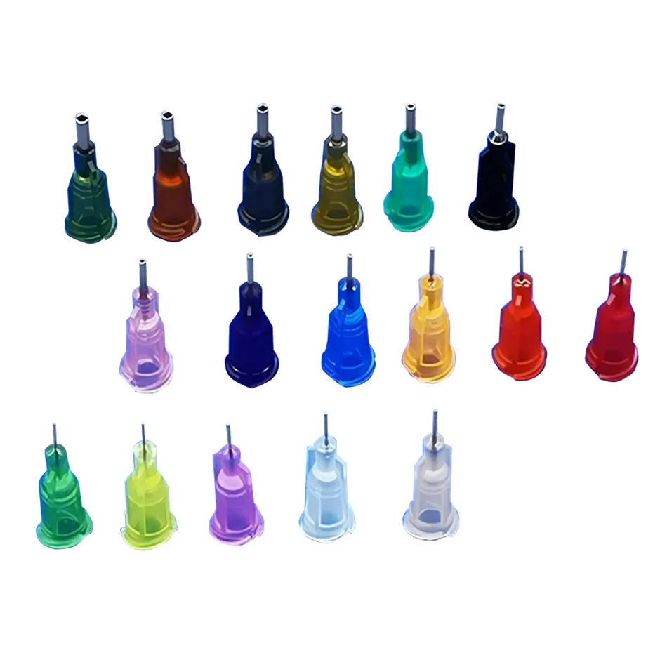 50pcs 14G-34G Blunt Tip Dispensing Needles For Industrial Syringe Dispenser — view 2