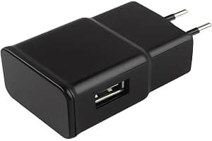 SHMIZZ Mini Cámara Espía, Cargador de Móvil con Cámara Oculta Cámara Oculta WiFi Camara Vigilancia Interior 1080P, Camara Vigilancia con Visión Nocturna, Detección de Movimiento