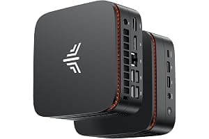 NiPoGi Pinova P1 Mini PC ΑΜD Ryzen 3300U(4C/4T,hasta 3.5GHz, Mejor Que 3200U/3250U) 16GB DDR4 512GB SSD Pantalla Triple 4K(DP 1.4+HDMI 2.0+USB 3.2 Type-C) WiFi 2,4 G/5G BT5.2 RJ45 Gigabit VESA