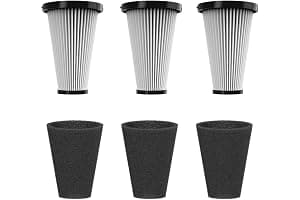 Vexilar Paquete de 3 Filtros HEPA, Compatible con la Aspiradora con Cable C8
