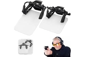 BINYI Parche estándar internacional para gafas de tiro, para tiro con arco, gafas de tiro con arco, ayuda para tiro con arco, ayuda de objetivo mate, 2 unidades