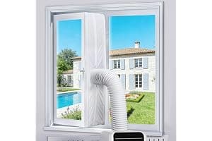 YYDSXK Sello de Ventana Universal, Kit de Ventana Portátil para Aire Acondicionado, Junta de Ventana para Aire Acondicionado Portátil, Secadoras de Ropa, Ventanas Abatibles y Tragaluces (4m)