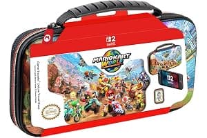 Game Traveler RDS - Estuche de Viaje de Lujo con Licencia para Nintendo Switch 2, Nintendo Switch OLED y Nintendo, Sistema de Almacenamiento, Fundas para Tarjetas y Tarjetas de Juego