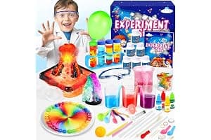 Gontence 50+ Experimentos Niños - Juguetes Kits de Ciencias - Juguetes Niños 6 7 8 9 10 Años - Regalo Niño Niña Premium Tecnología Avanzada