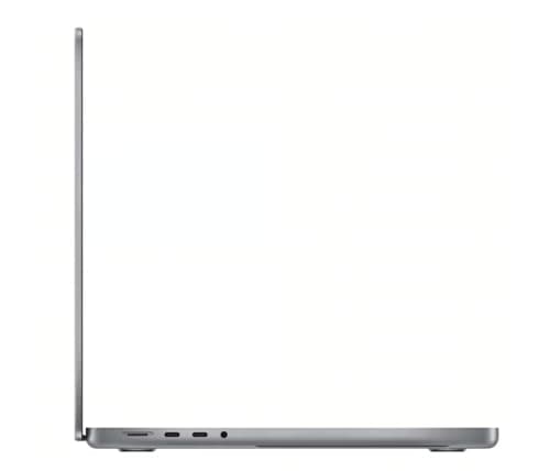 Apple MacBook Pro 2021 with Apple M1 Pro chip (14-inch, 16GB RAM, 512GB SSD) - Space Gray (Renewed) — view 2