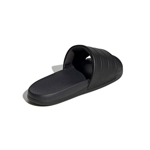 adidas Unisex-Adult Adilette Comfort 2.0, Black/Black/Carbon, 8 — view 4