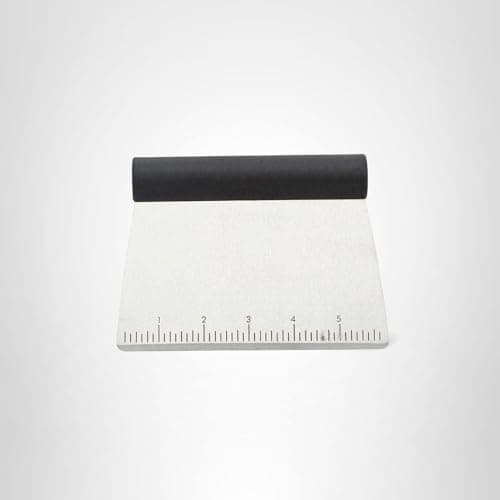 KitchenAid All Purpose Stainless Steel Dough Pastry Scraper/Chopper/Cutter with Measurement Scale, 6-Inch — view 5