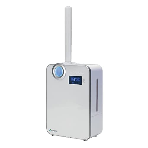 PureGuardian 10L Output per Day Ultrasonic Warm and Cool Mist Humidifier, Large Room, Home, Office, Easy Quiet Operation, Digital Display, Auto Humidistat, Timer, Auto Shut-Off, Pure Guardian H7550 — view 3