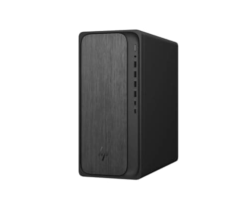 HP OmniDesk Desktop Computer PC, AMD Ryzen 7 8700G, 32GB DDR5 Memory, 1TB NVMe SSD, Radeon 780M Graphics, Wi-Fi 6 + Bluetooth 5.4 (Includes Keyboard + Mouse)
