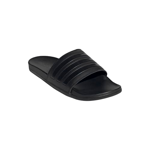 adidas Adult Adilette Comfort Slides Core Black/Core Black/Core Black 15