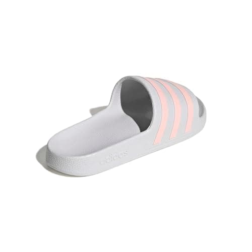adidas Women's Adilette Aqua, DashGreyHazeCoralDashGrey, 7 — view 5