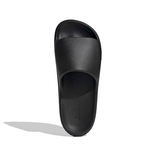 adidas Unisex-Adult Adilette Lumia Sportswear, Black/Black/Black, 9 — view 4