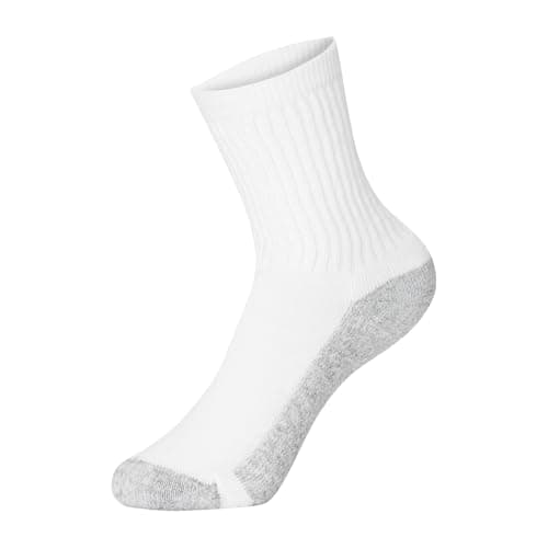 Hanes Boys' Crew Socks, 14 Pairs, Stretch-Cotton Socks for Boys, Moisture-Wicking, Cushioned — view 4