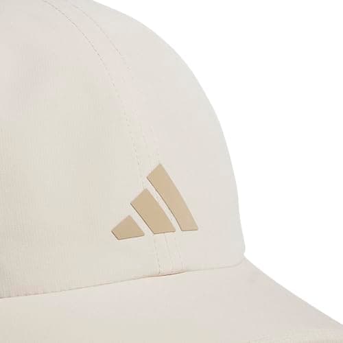 adidas Women's Superlite Hat – Lightweight Moisture-Wicking Cap for Workout and Training, Crystal Linen Beige/Trace Khaki/3, OSFA — view 2