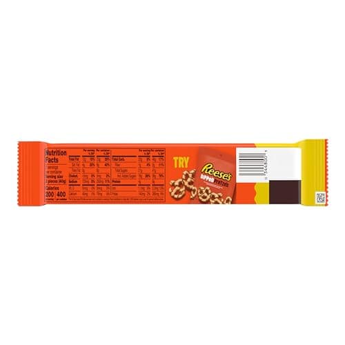 Reese's, Milk Chocolate King Size Peanut Butter Cups, Candy Pack, 2.8 Ounce