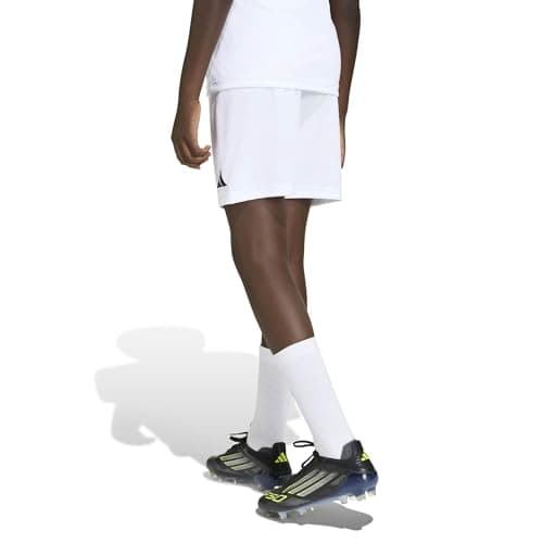 adidas Unisex-Kids Entrada26 Shorts, White/Black, Small — view 4