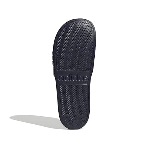adidas Unisex Adilette Shower Slides Sandal, Legend Ink/White/Legend Ink, 10 US Men — view 4