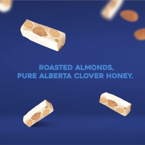 Golden Bonbon Italian Soft Almond Nougat Candy, Individually Packed Chewy, Gluten Free Nougat, Full of Almonds, Halal Candy (2.5 Oz, Almond) — view 4