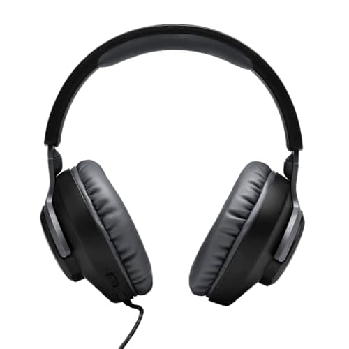JBL Quantum 100 - Wired Over-Ear Gaming Headphones - Black, Large — view 5