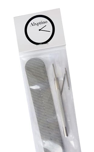 Alxptino Nylon Watch Band for Men - Soft and Durable Watch Strap with Black PVD Brushed Buckle (Grey, 22mm) — view 5