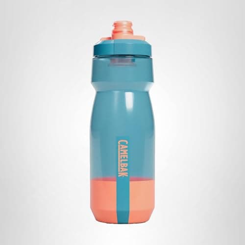 CamelBak Podium Bike Squeeze Water Bottle, High Flow Easy Squeeze Design for Cycling Performance, 24oz, Mercury Teal — view 4
