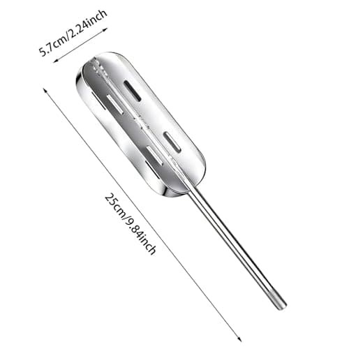 BLUEZURA Pig Hair Removal Tool for Power Drill - Livestock Hair Scraper, Pig Hair Remover with Metal Blade, Labor-Saving Efficient Hair Removal Tool for Pigs Sheep Cattle (1pc)
