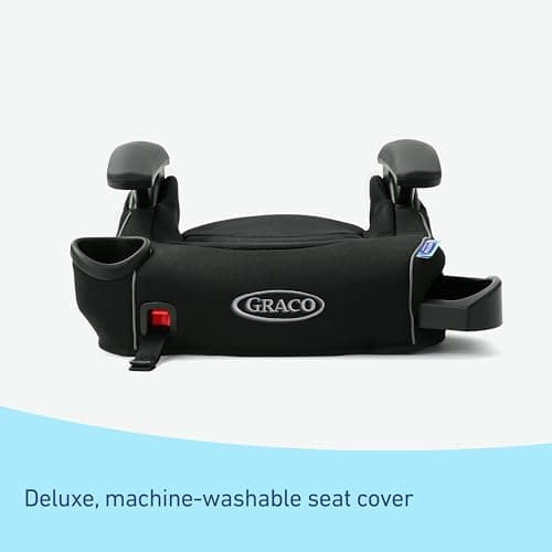 Graco® TurboBooster® LX Backless Booster with Affix Latch | Backless Booster Seat for Big Kids Transitioning to Vehicle Seat Belt (Rio) — view 2