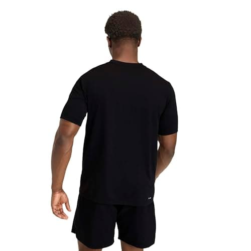 adidas Men's Workout Essentials Feel Ready T-Shirt, Black, Medium — view 2