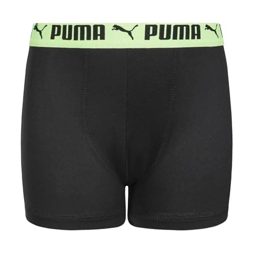 PUMA Boys' 5 Pack Performance Boxer Briefs, Black/Bright, X-Large — view 2