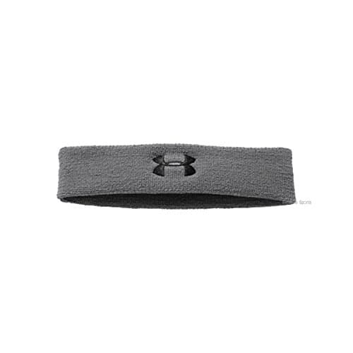 Under Armour Men's Performance Headband , Graphite (040)/Black, One Size Fits All