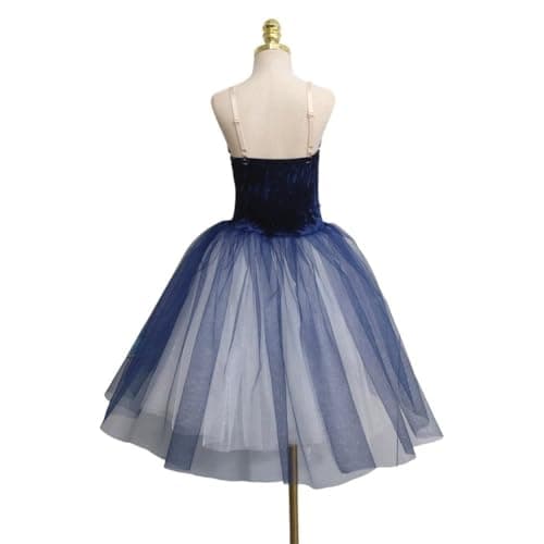 Costume Adult Dance Leotard Ballet Dress Camisole Bodysuit Maxi Tulle Dance Costume Adult Dancewear