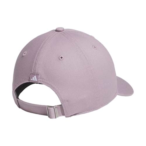 adidas Women's Saturday Hat – Relaxed Fit Strapback Baseball Cap, Preloved Fig Purple/White/3, OSFA — view 3