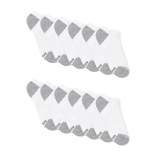 Hanes Men's No-Show Socks Pack, 14-Pair Pack, Active Cool Men's X-Temp Lightweight Moisture-Wicking Cushioned Sock — view 5