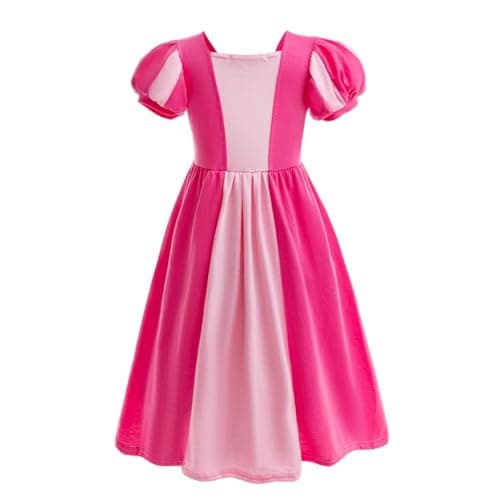 Dressy Daisy Girls Princess Dress for Outfit Play Wear, Hot Pink, Size 12