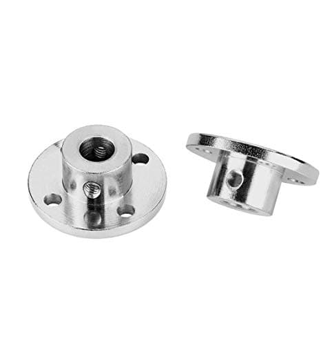 4Pcs 8mm Flange Coupling Connector, Rigid Guide Model Coupler Accessory, Shaft Axis Fittings for DIY RC Model Motors — view 2