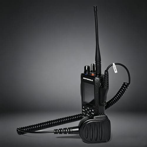 UAYESOK Radio Microphone for Motorola MOTOTRBO R7, ION Series, MXP600, APX N70 N50 N30, Professional-Grade Speaker Mic