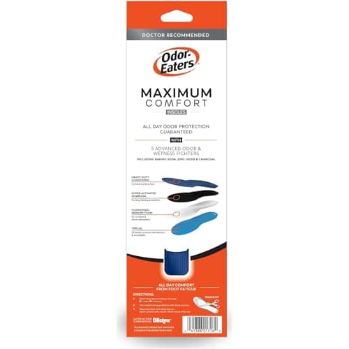 Odor-Eaters Max Comfort Gel Insoles, 1 Pair — view 2