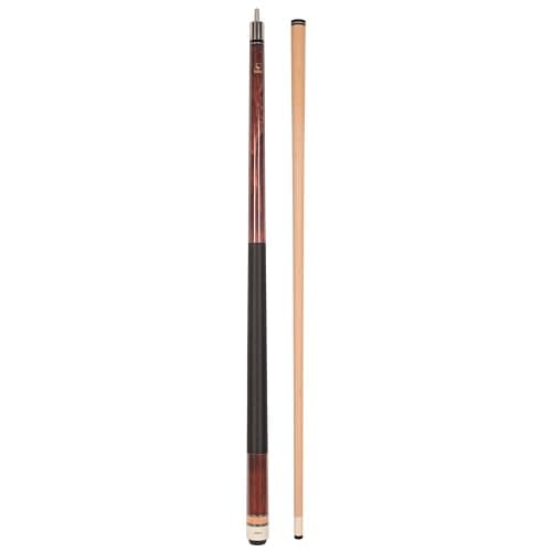 ASKA L2 2-Piece Pool Cue Stick, 58-inches Hard Rock Canadian Maple, 13mm Hard Tip (Mahogany, 21-Ounce)
