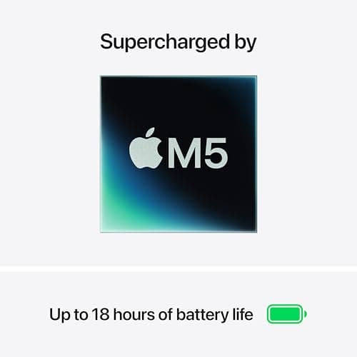 Apple 2026 MacBook Air 15-inch Laptop with M5 chip: Built for AI, 15.3-inch Liquid Retina Display, 16GB Unified Memory, 1TB SSD, 12MP Center Stage Camera, Touch ID, Wi-Fi 7; Sky Blue — view 3
