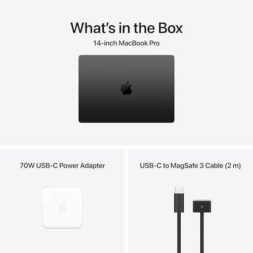 Apple 2026 MacBook Pro Laptop with Apple M5 Pro chip with 15-core CPU and 16-core GPU: Built for AI, 14.2-inch Liquid Retina XDR Display, 24GB Unified Memory, 2TB SSD, Wi-Fi 7; Space Black — view 5