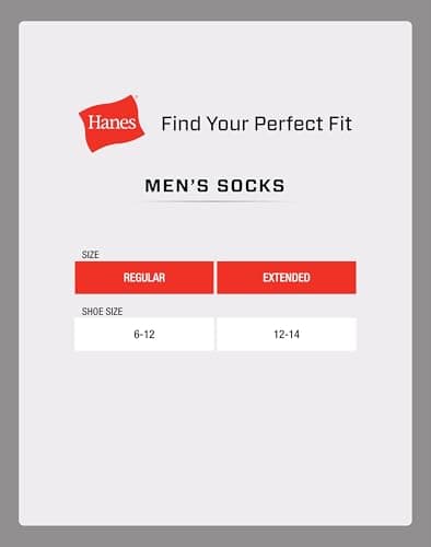 Hanes Men's No-Show Socks Pack, 14-Pair Pack, Active Cool Men's X-Temp Lightweight Moisture-Wicking Cushioned Sock — view 4