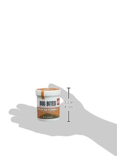 Fluval Bug Bites Goldfish Fish Food, Granules for Small to Medium Sized Fish, 1.6 oz., A6583