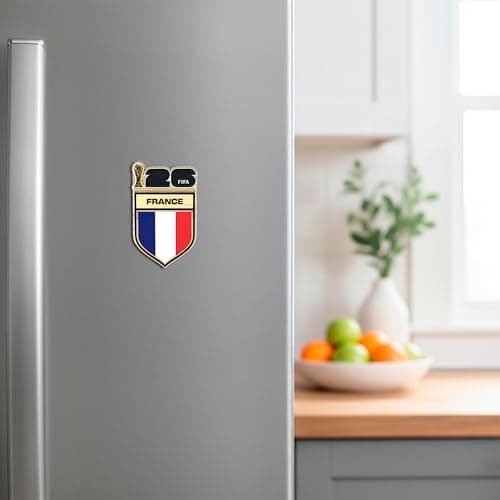 HONAV FIFA World Cup France Flag Magnet – Officially Licensed FIFA World Cup Magnet – Vibrant Tournament Design – Durable Strong Hold – Perfect for Fridges, Lockers & Collectors — view 2
