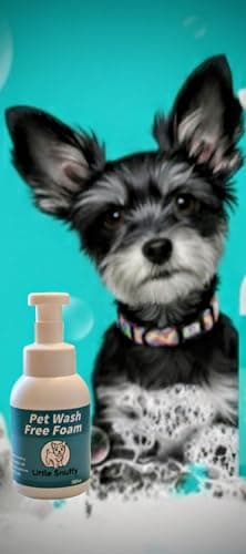 Little Snuffy Organic Pet Wash Free Foam Waterless Shampoo, Non-Medicated Cleaner and Freshener, Calming Chamomile Scent, 300ml — view 2