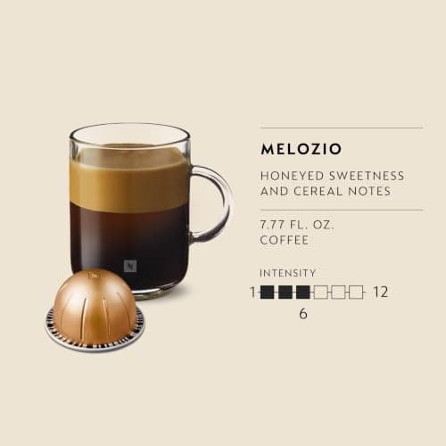 Nespresso Capsules Vertuo, Melozio, Medium Roast Coffee, 30-Count Coffee Pods, Brews 7.8oz. — view 2