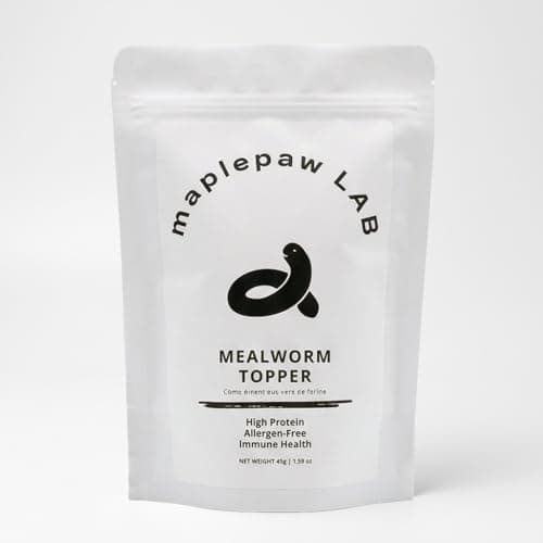 maplepaw LAB, Dried Mealworm Topper 100% RAW Superfood