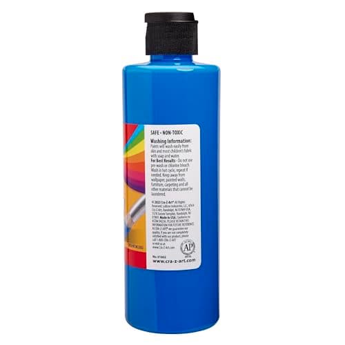Cra-Z-Art POP! Neon Washable Tempera Paint For Kids Bulk Pack 10ct, Assorted Fluorescent Colors Tempera Paint Set 8oz each bottle, Back To School Teachers Supplies — view 5