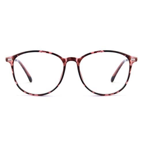 Cyxus Round Blue Light Glasses for Men & Women, TR90+Metal Frame PC Lenses for Office, Gaming & Screen Protection 8357T15