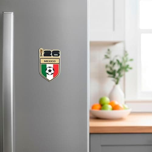 HONAV FIFA World Cup Mexico Flag Magnet – Officially Licensed FIFA World Cup Magnet – Vibrant Tournament Design – Durable Strong Hold – Perfect for Fridges, Lockers & Collectors — view 2